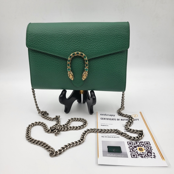 Gucci Handbags - Gucci Dionysus Calfskin Leather Chain Shoulder Crossbody Bag, Authentic w/COA !!